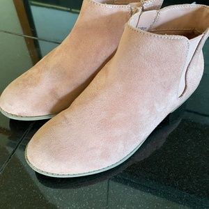 Cat and Jack Girls  BARBIE PINK Ankle Booties Size 3 KIDS